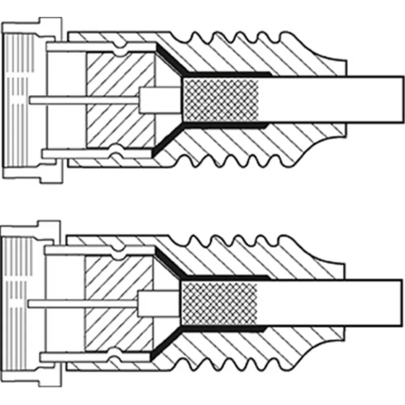 Wentronic Goobay SAT jungiamasis kabelis, baltas, 5 m - F-kištukas F-kištukas (11725)