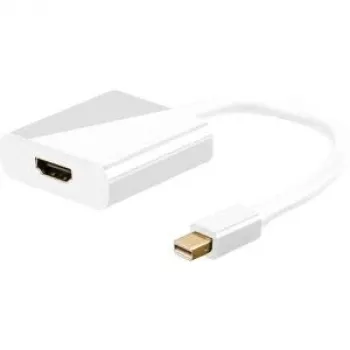 Wentronic Goobay mini DisplayPort į HDMI adapterio kabelis 1.2, Mini DisplayPort kištukas, 0,1 m - Mini DisplayPort kištukas > HDMI™ standartinis lizdas (A tipo) (67880)