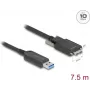 Aktyvus optinis kabelis DeLOCK 83212 USB 10 Gbps Type-A į Micro-B 7,5 m