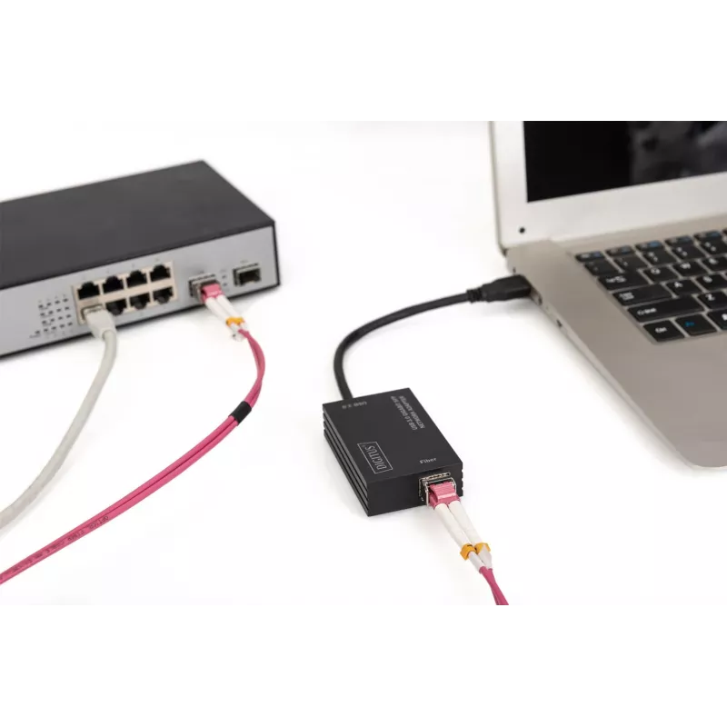 SFP tinklo adapteris Digitus DN-3026 USB 3.0 Gigabit