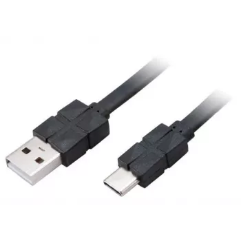 Akasa PROSLIM plonas ir aptakus USB įkrovimo ir sinchronizavimo laidas, Type A į C – laidas – skaitmeninis/duomenų