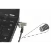 Kabelio užraktas DICOTA D31540 juodas 2 m