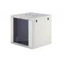 Sieninis stovas DIGITUS Dynamic-N 12U 600x600 mm IP20, raktinis užraktas, kabelių valdymas, nesumontuotas