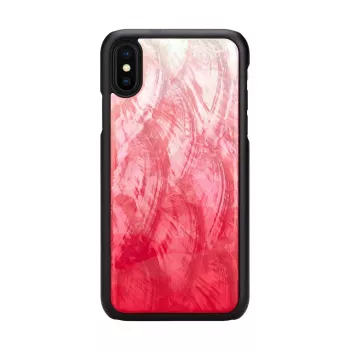 Išmaniojo telefono dėklas iKins, skirtas iPhone XS / XS S – Pink Lake ir juoda, apsauginis dangtelis