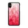 Išmaniojo telefono dėklas iKins, skirtas iPhone XS / XS S – Pink Lake ir juoda, apsauginis dangtelis