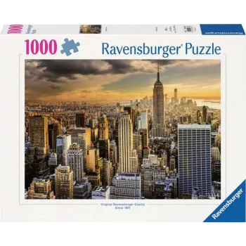 Dėlionė Ravensburger Didysis Niujorkas 1000 detalių, suaugusiųjų dėlionė, 1000 vnt.