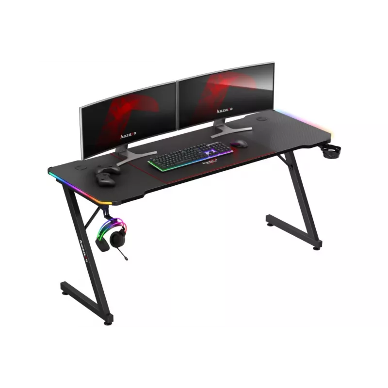Huzaro Hero 4.8 RGB - žaidimų stalas