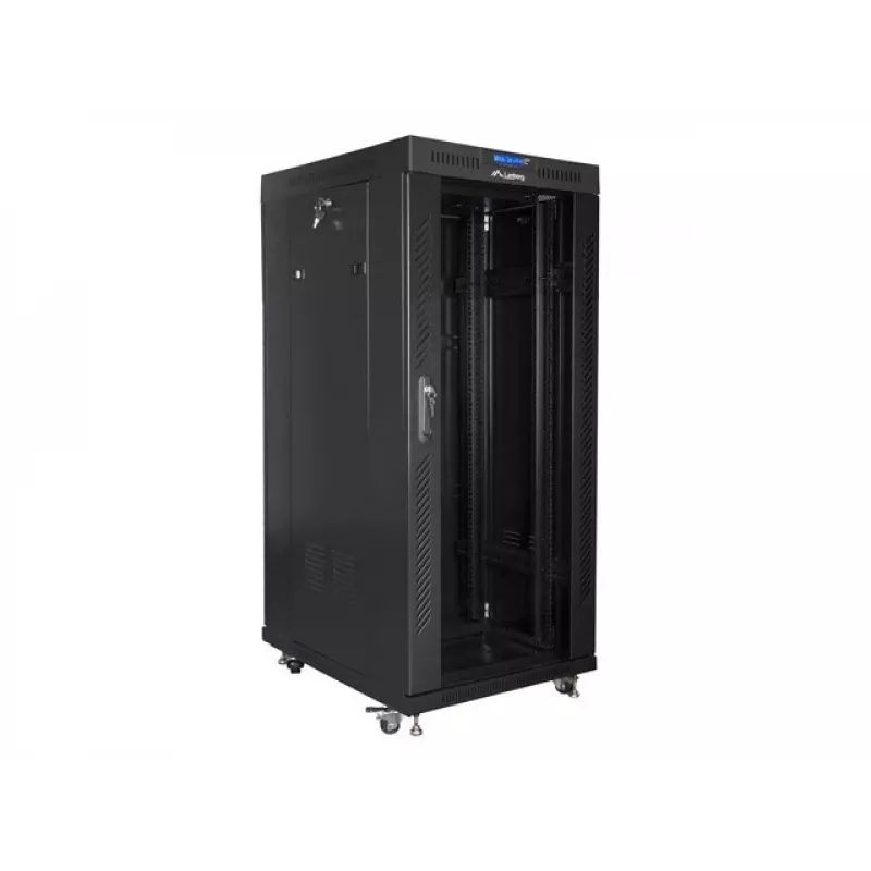Stovas laisvai pastatomas Lanberg FF01-8037-12BL 37U 800 kg juodas