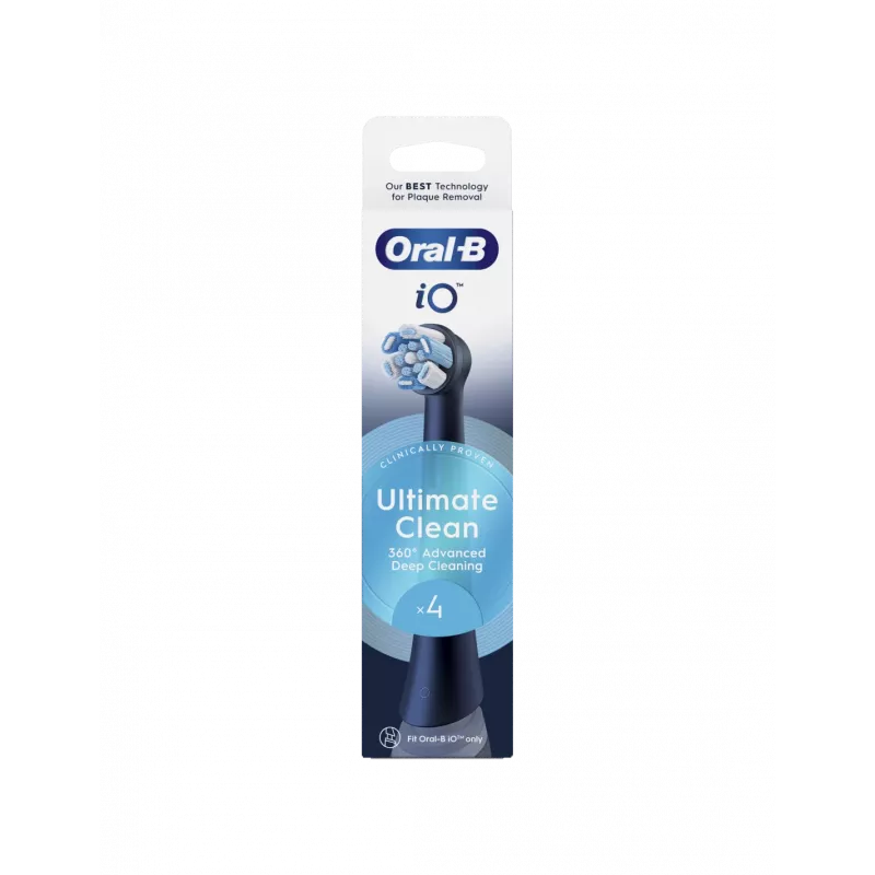 Oral-b iO refill UltimateClean Juoda 4
