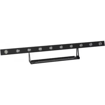 EUROLITE STP-10 LED juosta su 10 LED — kompaktiškas scenos / stroboskopinis apšvietimo įrenginys