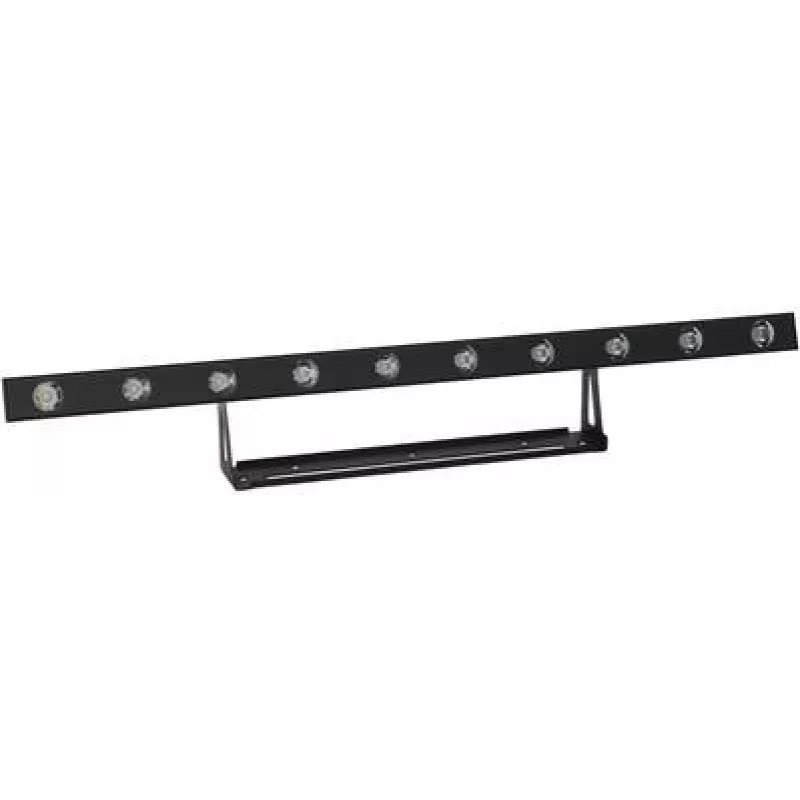 EUROLITE STP-10 LED juosta su 10 LED — kompaktiškas scenos / stroboskopinis apšvietimo įrenginys