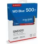 SanDisk 500GB WD Mėlyna SN5100 NVME SSD - Flash-Memory - asorti (WDBS4F5000ANC-WRSN)