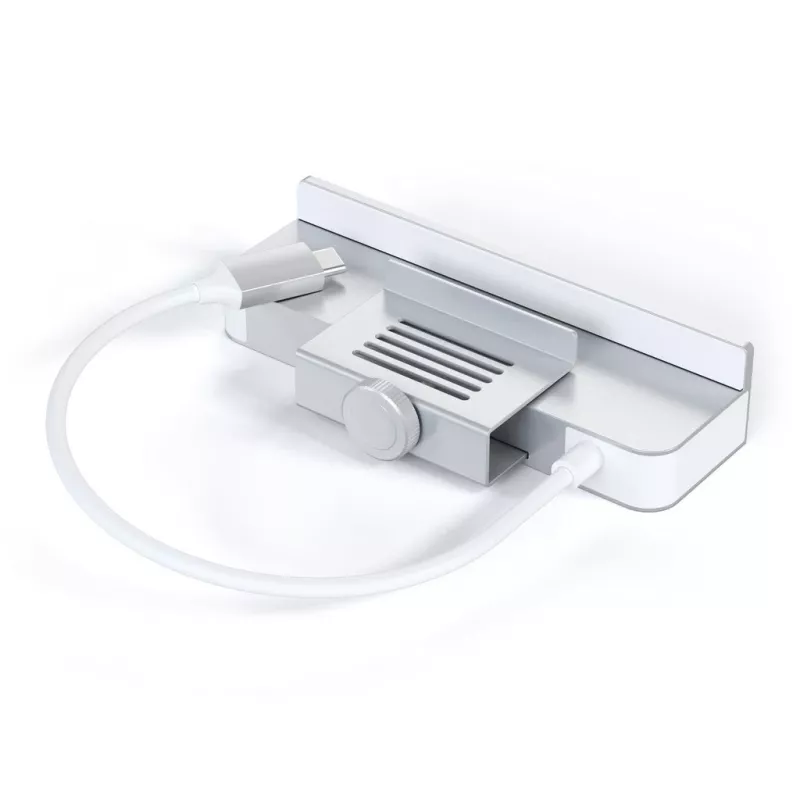 Nešiojamojo kompiuterio dokas / prievadų daugintuvas Satechi ST-UCICHS USB 3.2 Gen 1 Type-C, USB-A prievadai, SD/MicroSD, sidabrinis