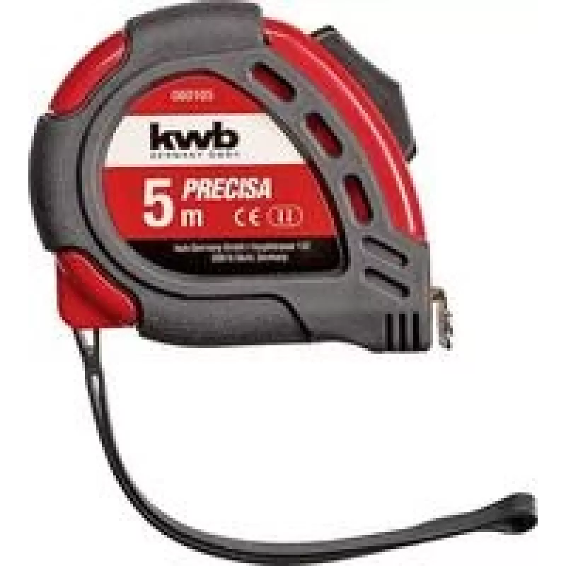 Matavimo juosta KWB PRECISA BANDMASS 5 m — KWB 060105, 5 m ilgio, ištraukiama
