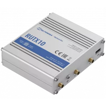 Teltonika RUTX10 belaidis maršruto parinktuvas Gigabit Ethernet dviejų dažnių (2,4 GHz / 5 GHz) Baltas