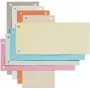 ELBA skirtukai, kartoniniai, tinka DIN A4, oranžiniai 190 g/m², perforacija: 1 x 80 mm, matmenys: (B)240 x (H)105 mm (06806 OG)