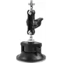 PULUZ Magic Arm Tripod Laikiklis su Siurbimo Taurele (Juodas)