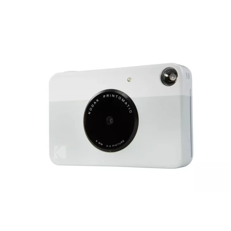 “Kodak PRINTOMATIC” momentinės nuotraukos fotoaparatas, 2x3 inch, pilkas