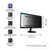 Qoltec 51053 privatumo filtras ekranui 48.3 cm (19) Monitorius