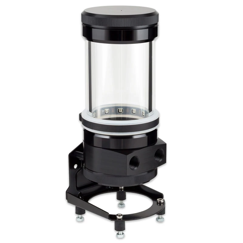 Rezervuaras D5 siurbliui Aqua-Computer ULTITUBE D5 100 PRO (modelis 34094) – papildomas cilindrinis aušinimo skysčio rezervuaras, 100 mm