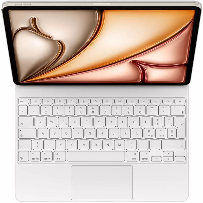 Magic klaviatūra, skirta iPad Air 13 colių M3 – itališka – balta
