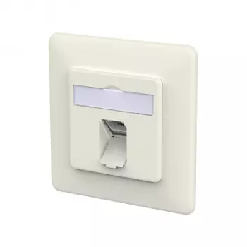 METZ CONNECT Connection Socket E-DAT C6A LSA++ 1 Port UP reinwei