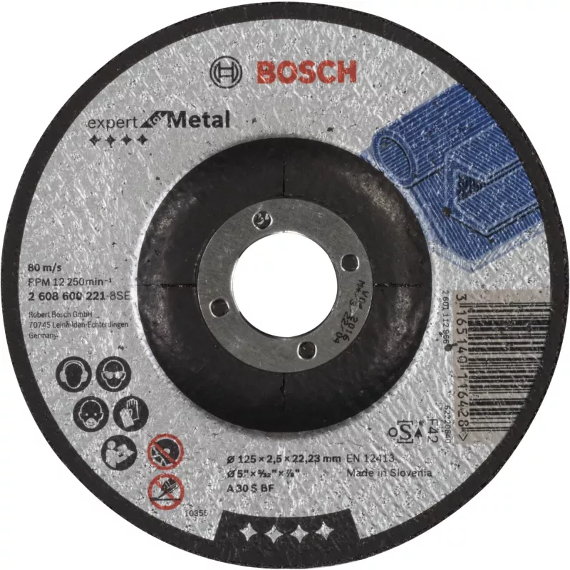 „Bosch“ 2 608 600 221 kampinio šlifuoklio priedas Pjovimo diskas