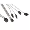 Supermicro - SATA- / SAS laidas - Mini SAS HD (SFF-8643) į SATA - 50/50/60/70 cm - A+ Server 1013, SuperServer 5018, 5019, 5019S, SuperStorage Server 5019D8