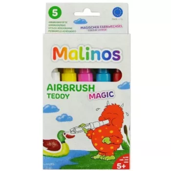Marker Malinos 300967 5 vnt. Įvairiaspalvis Rekomenduojamas amžius 5 m.