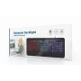 MULTIMEDIJOS KLAVIATŪRA USB ENG/JUODA KB-UML-03 GEMBIRD
