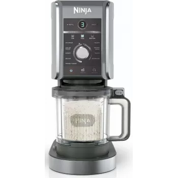 Ninja Creami Deluxe NC502CH, Ice Cream and Ice Maker, Juoda