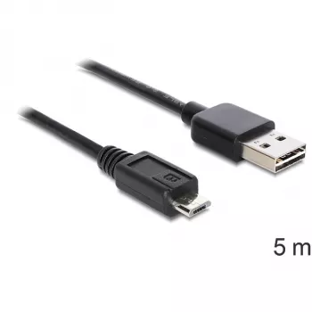 USB laidas DeLOCK EASY-USB 2.0-A į Micro-B 5 m