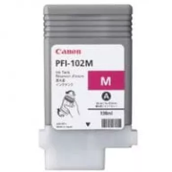 Canon PFI-102M rašalo kasetė 1 vnt. Originali Purpurinė