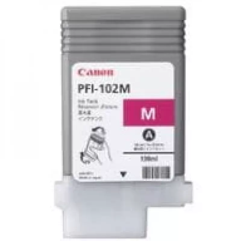 Canon PFI-102M rašalo kasetė 1 vnt. Originali Purpurinė