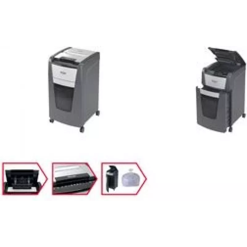 Rexel Optimum AutoFeed+ 225M automatinis mikropjovimo popieriaus smulkintuvas P5