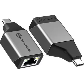 ALOGIC Ultra Mini - tinklo adapteris - USB-C 3.2 Gen 1 - Gigabit Ethernet x 1 - Space-Pilka (ULCGEMN-SGR)