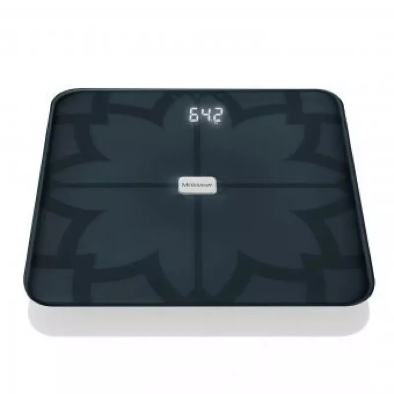 Medisana BS 450 kūno analizės svarstyklės, maks. 180 kg, juodos, Bluetooth, ITO jutikliai (40510)