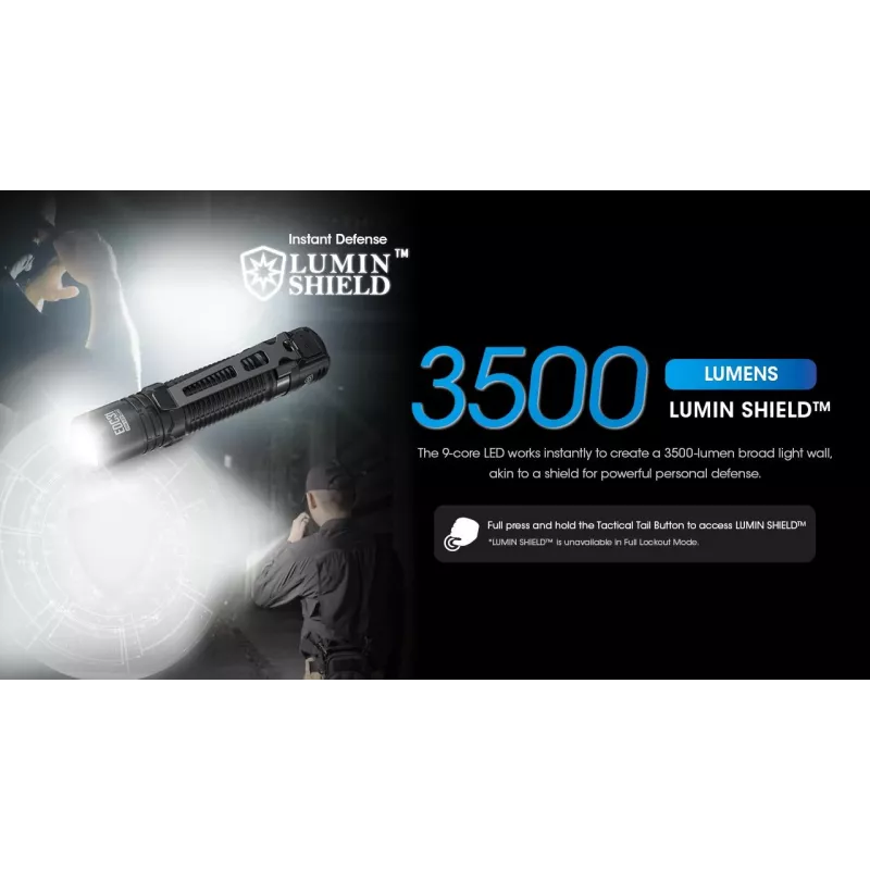 Žibintuvėlis Nitecore EDC31 kompaktiškas kišeninis žibintuvėlis, iki 1800 liumenų, kasdieniam nešiojimui