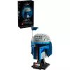 Kolekcinis LEGO Star Wars šalmo aksesuaras Jango Fett 75408 — 616 dalių, 210×120×110 mm demonstracinis modelis