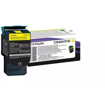 Tonerio kasetė Lexmark C540H1YG 1000 puslapių geltona