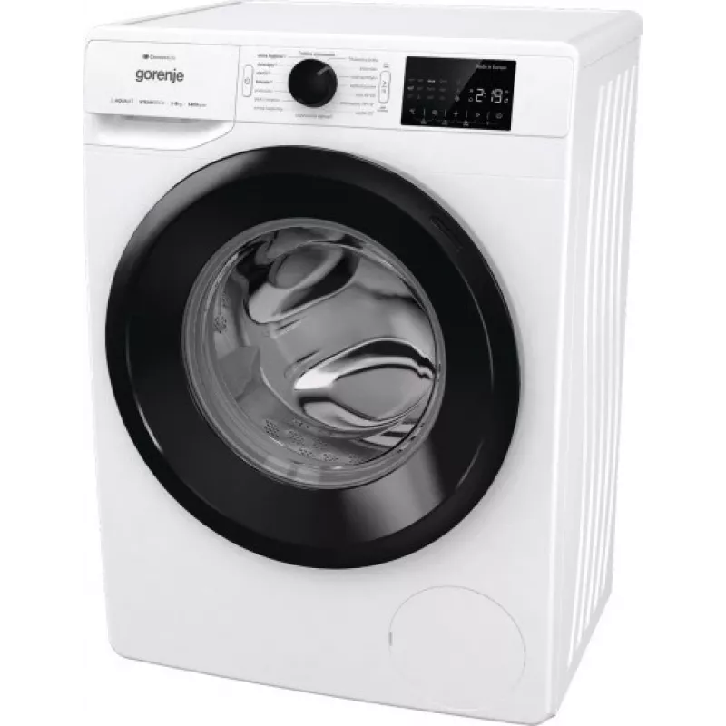 Laisvai pastatoma skalbimo mašina Gorenje WPNEI84SASWIFI/PL 8 kg 1400 aps./min. WiFi balta, inverterinis variklis