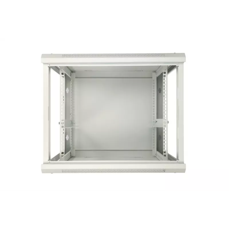 Extralink 9U 600x600 ASP pilka sieninė spinta, metalinės durys