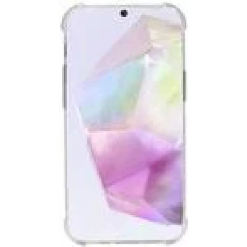 Mobilis R Series, skirta Galaxy A55 5G – permatoma – minkštas maišelis (057029) grūdinto stiklo ekrano apsauga