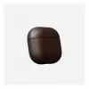 Odinis AirPods dėklas Nomad V3 Rustic Brown — apsauginis odinis dangtelis AirPods įkrovimo dėklui