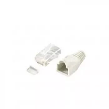 Equip Cat.6 RJ45 kištukų rinkinys, RJ-45, permatomas, baltas, Cat6, auksinis, 170 g, 11,7 mm