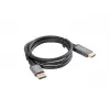 Displayport(M)-HDMI(M) kabelis 1M 4K juodas ir sidabrinis