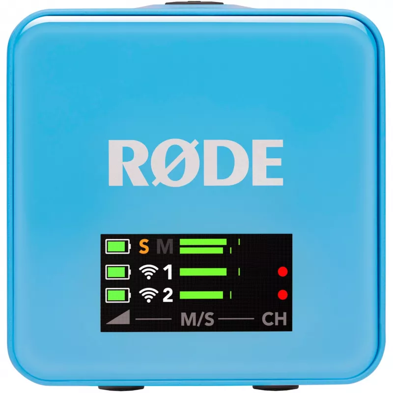 RØDE Wireless GO III Blue - belaidė mikrofonų sistema (mėlyna)