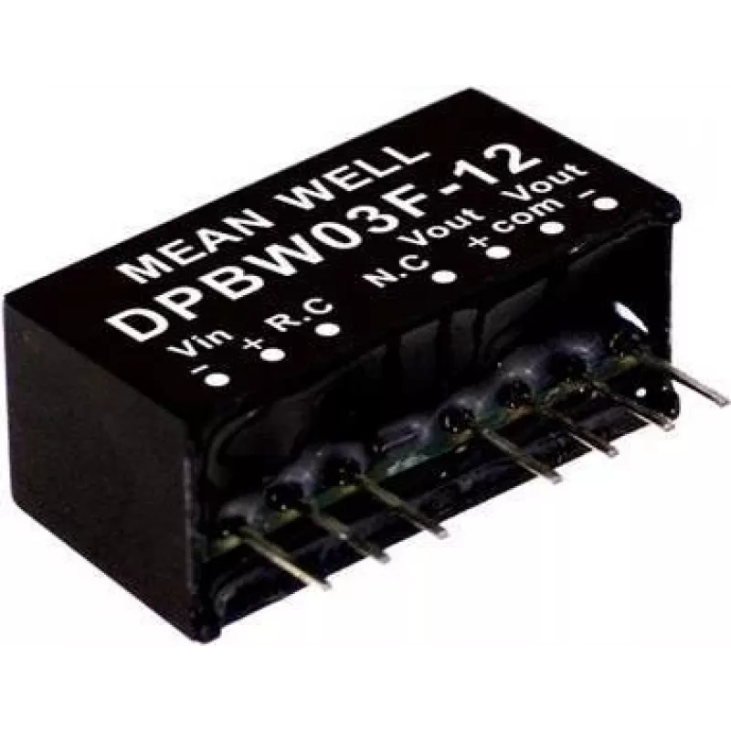 maitinimo adapteris MEAN WELL DPBW06F-15 — 6 W, 15 V, 0.2 A