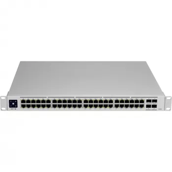 Ubiquiti UniFi USW-PRO-48 tinklo jungiklis Valdomas L2/L3 Gigabit Ethernet (10/100/1000) 1U Sidabrinis