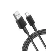 USB laidas Anker 322 0,9 m USB A USB C juodas 0,48 Gbit/s